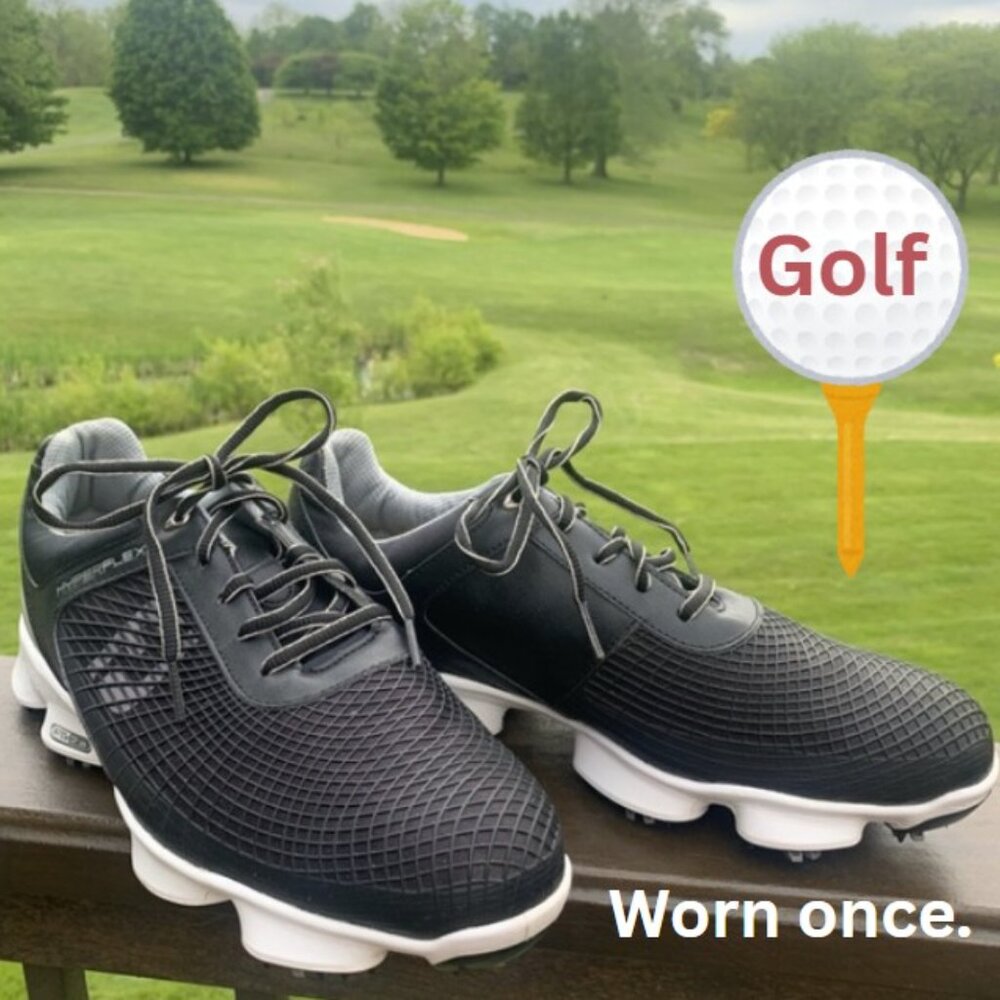 FootJoy Black * Men's * Hyperflex FJ * Golf * cleats